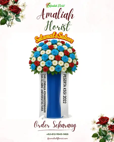 Standing Flowers Medali